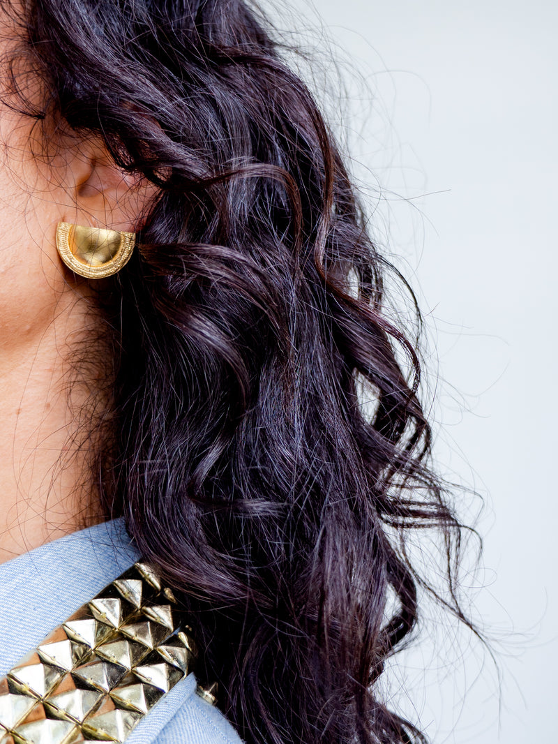 Gold Drop Earring
