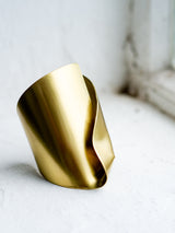 Curl Brass Bracelet